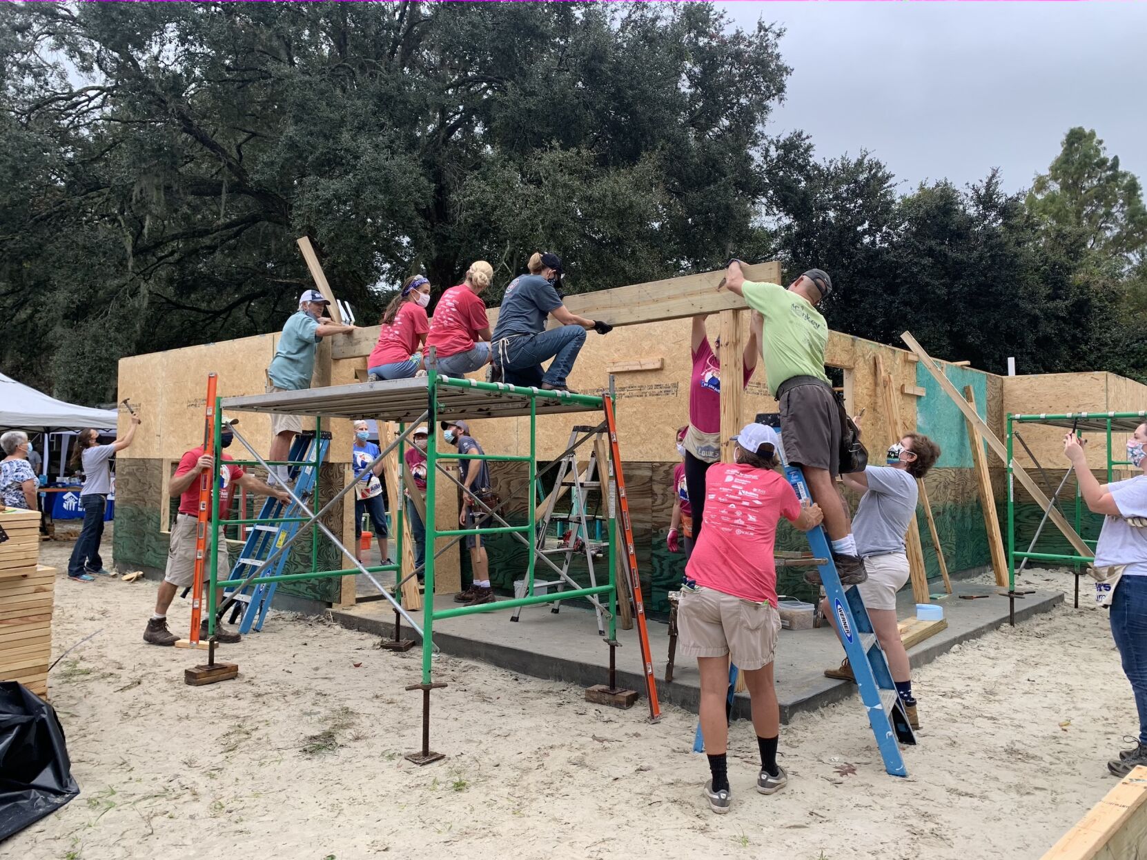 Group Women Build